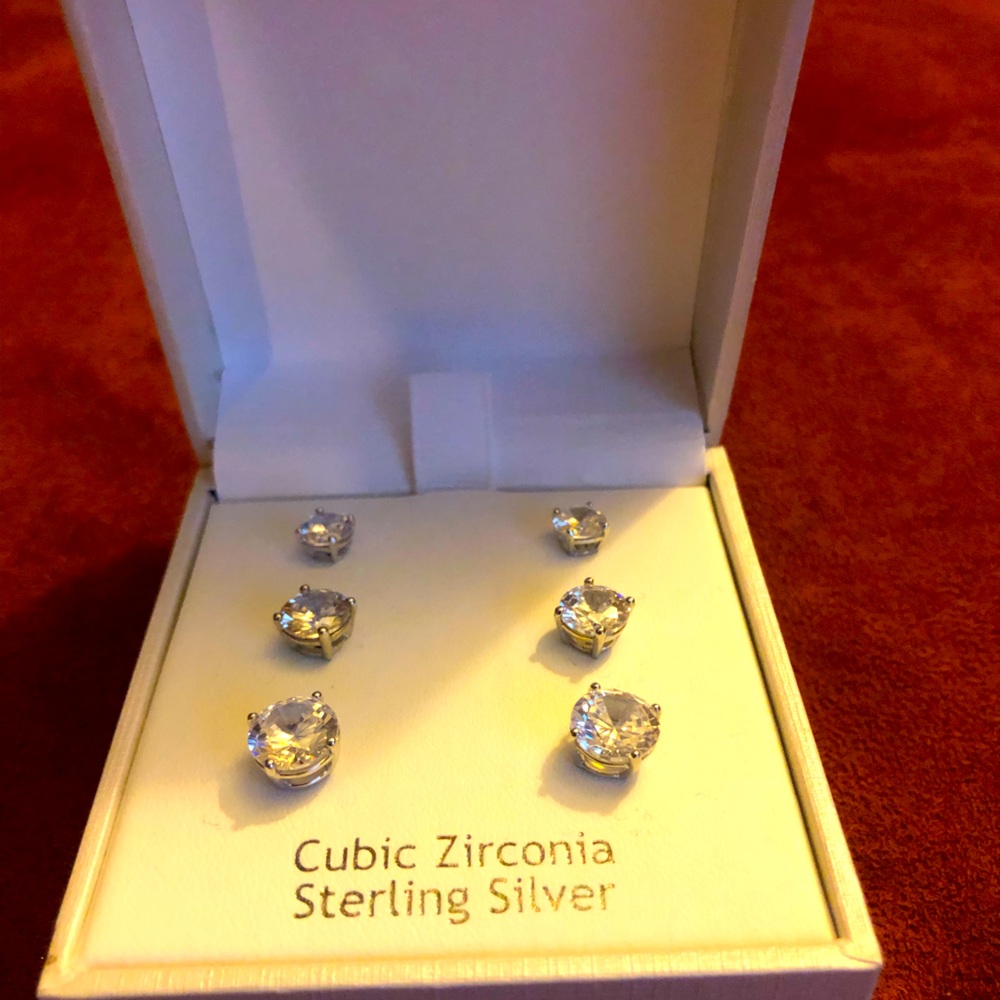 Sterling silver Cube Zinc